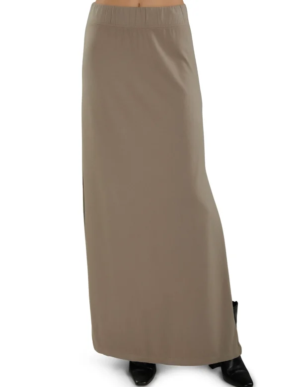 Online LES TIEN Anna Full Length Skirt Dove