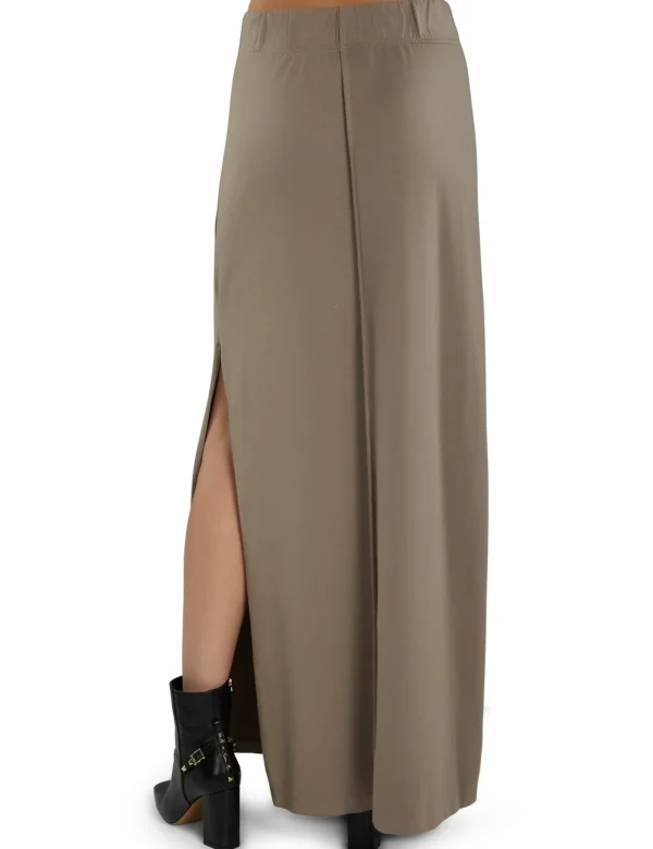 Online LES TIEN Anna Full Length Skirt Dove