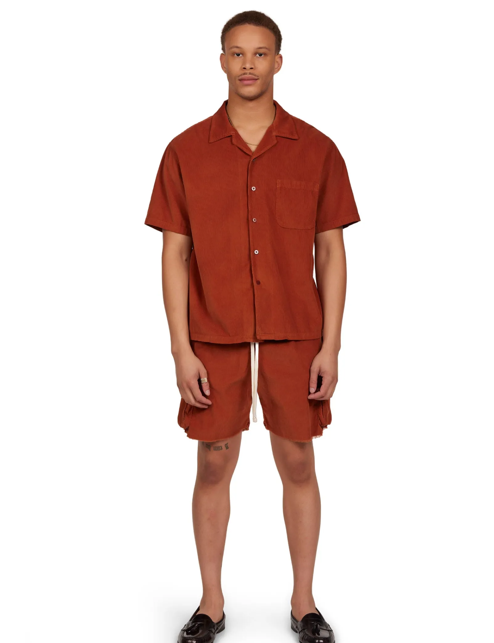 baby_corduroy_cargo_yacht_3-1.webp Outlet LES TIEN Baby Corduroy Cargo Yacht Short Cedar