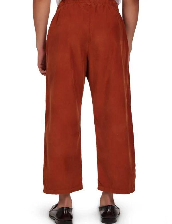 Best LES TIEN Baby Corduroy Cropped Relaxed Pant Cedar
