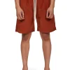Fashion LES TIEN Baby Corduroy Rider Short Cedar