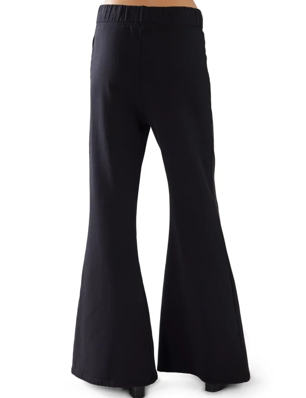 Clearance LES TIEN Bella Bell Bottom Jet Black