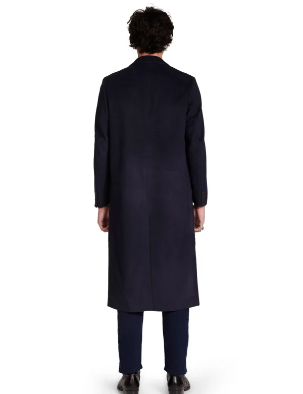 New LES TIEN Black Label Car Coat Midnight