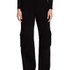 Outlet LES TIEN Chandra Cargo Pant Jet Black