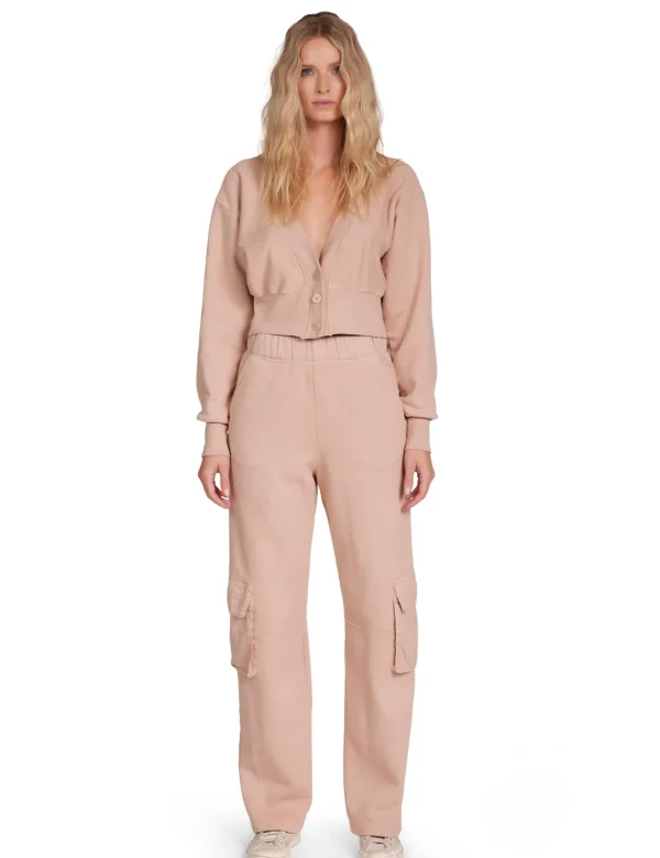 Discount LES TIEN Chandra Cargo Pant Mauve