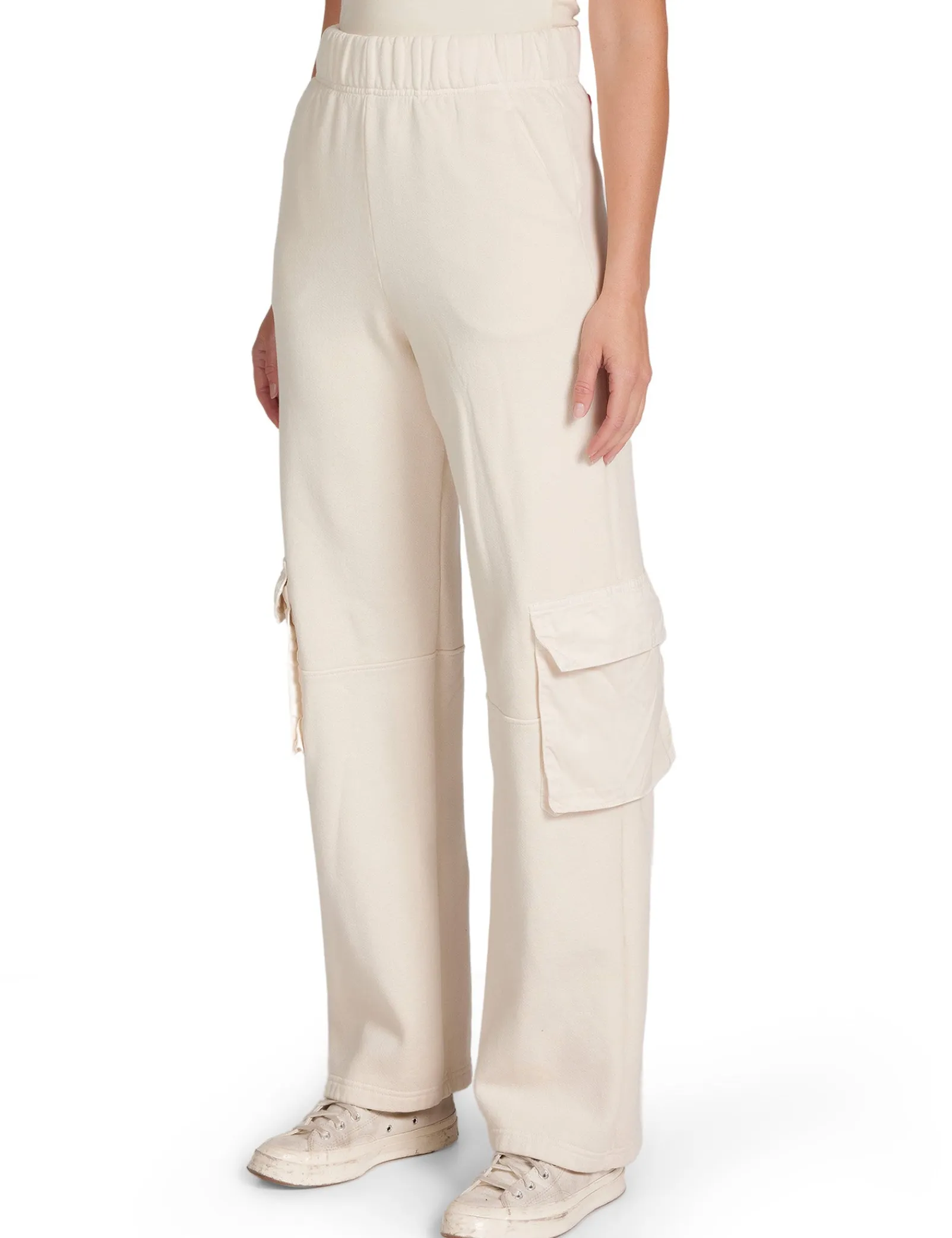 chandra_cargo_pant_2.webp Clearance LES TIEN Chandra Cargo Pant Ivory