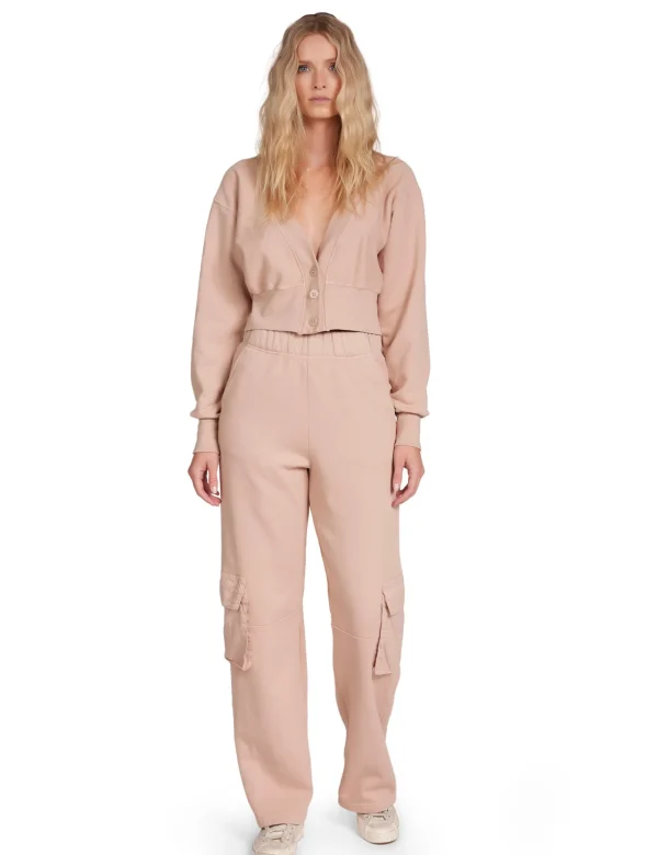 Discount LES TIEN Chandra Cargo Pant Mauve