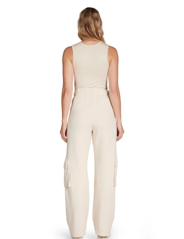 Clearance LES TIEN Chandra Cargo Pant Ivory
