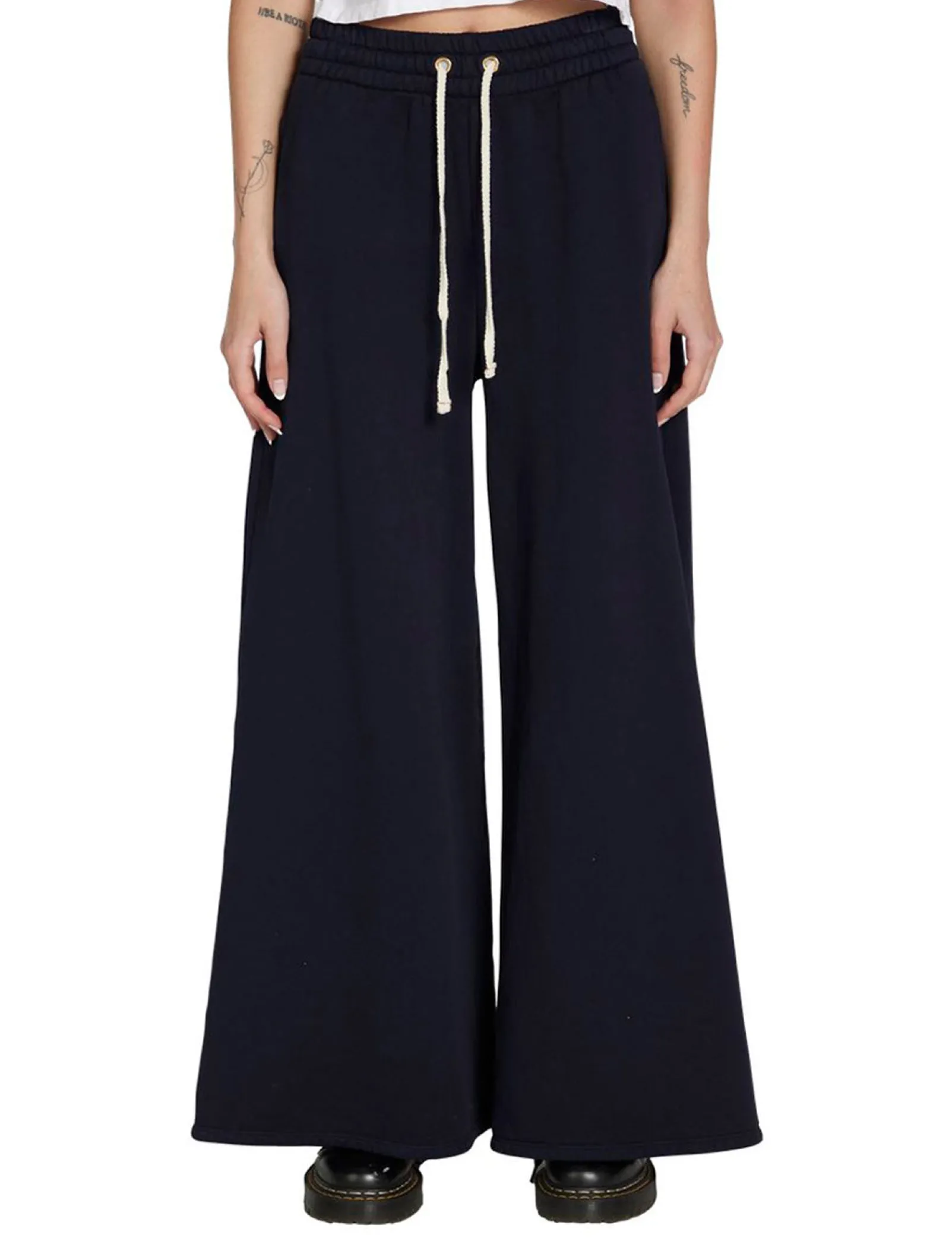 christine_flare_pant_0-2.webp Online LES TIEN Christine Flare Pant Navy