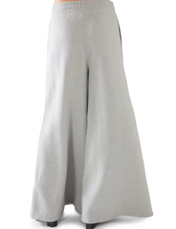 New LES TIEN Christine Flare Pant Heather Grey