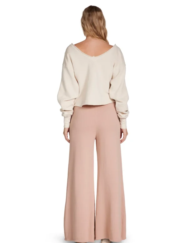 Hot LES TIEN Christine Flare Pant Mauve