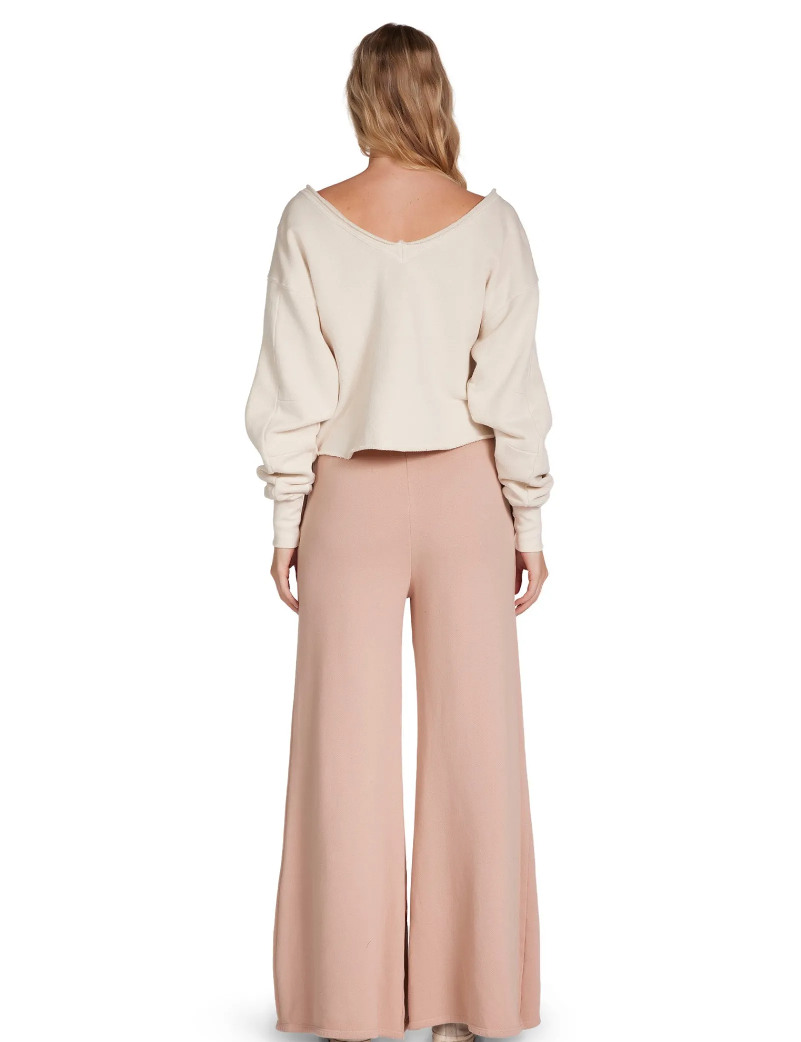 christine_flare_pant_3.webp Hot LES TIEN Christine Flare Pant Mauve
