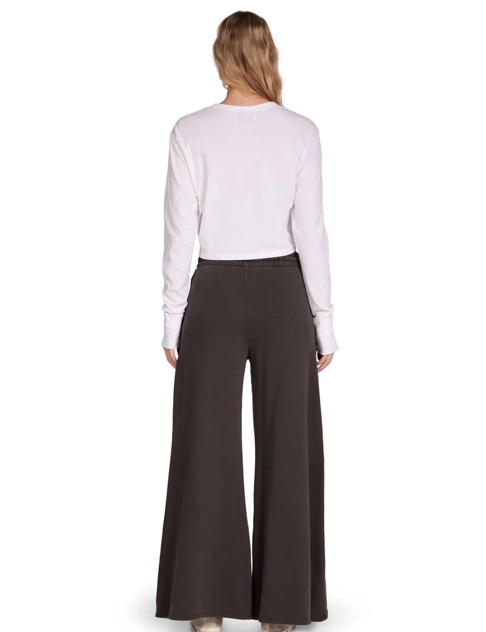 christine_flare_pant_5.webp Outlet LES TIEN Christine Flare Pant Vintage Black