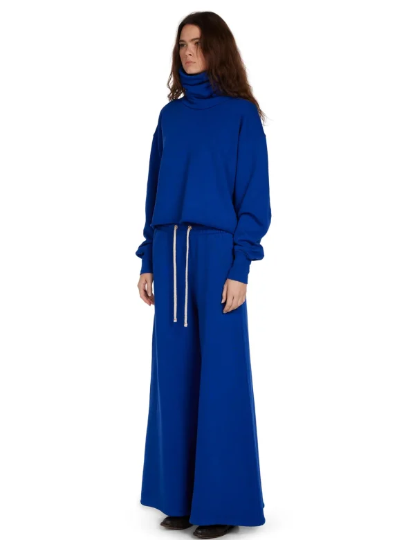 Discount LES TIEN Corey Crop Cowl Neck Electrico