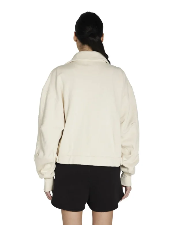 Hot LES TIEN Courtney Crop Workwear Jacket Ivory