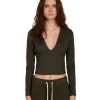Hot LES TIEN Dan Deep Long Sleeve Forest
