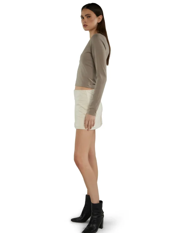 Best LES TIEN Dan Deep Long Sleeve Dove