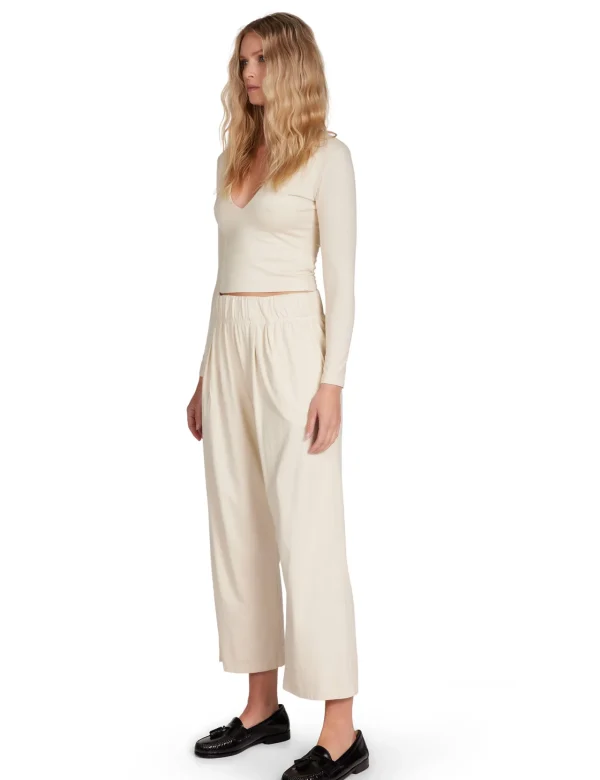 Hot LES TIEN Dan Deep Long Sleeve Ivory
