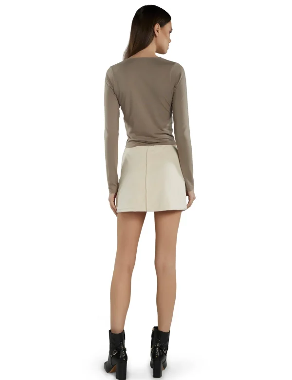 Best LES TIEN Dan Deep Long Sleeve Dove