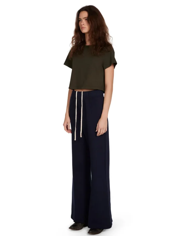 Online LES TIEN Daria Crop Tee Forest