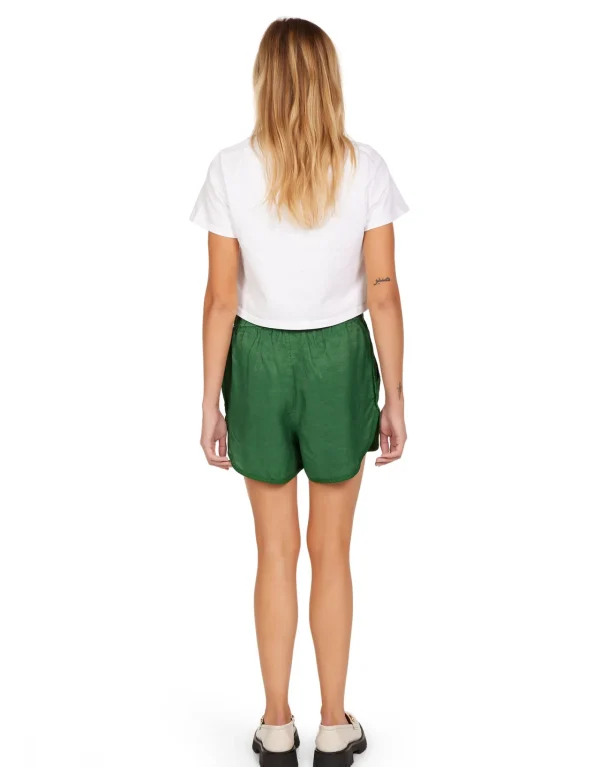 Hot LES TIEN Daria Crop Tee White