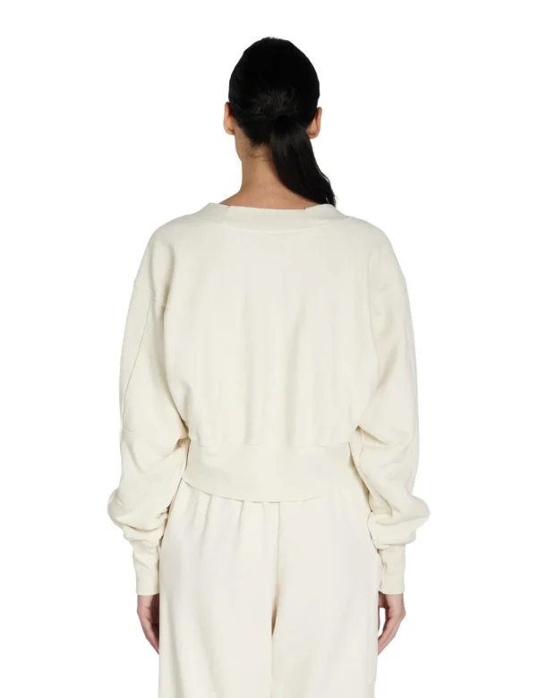 Outlet LES TIEN Diana Crop Cardigan Ivory