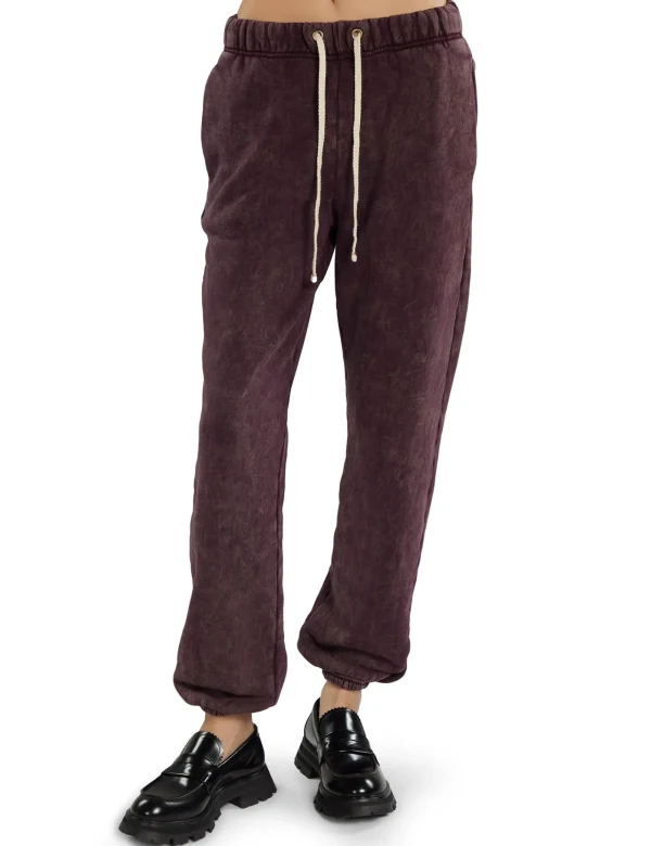 Sale LES TIEN Dylan Classic Sweatpant Fig Mineral