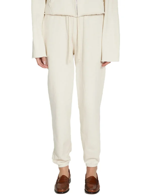 Sale LES TIEN Dylan Classic Sweatpant Ivory
