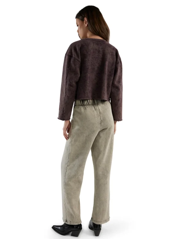 Online LES TIEN Eazy Pant Dove Mineral