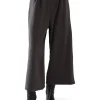 Outlet LES TIEN Ginny Gaucho Crop Pant Vintage Black