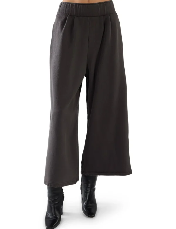 Outlet LES TIEN Ginny Gaucho Crop Pant Vintage Black
