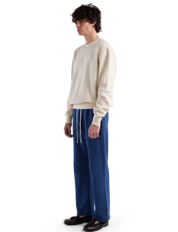 Online LES TIEN Heavyweight Banded Polo Mock Neck Ivory