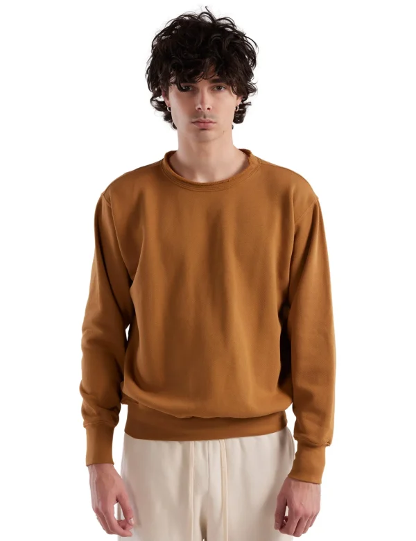 Best LES TIEN Heavyweight Banded Roll Neck Sahara