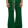 Hot LES TIEN Heavyweight Bell Bottom Washed Verde