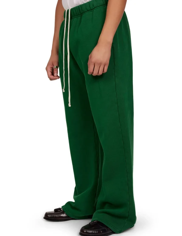 Hot LES TIEN Heavyweight Bell Bottom Washed Verde