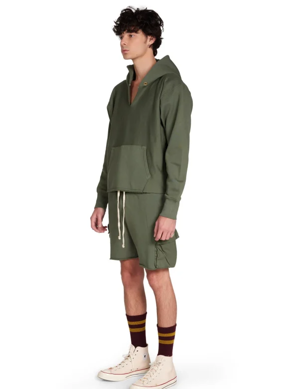 Best LES TIEN Heavyweight Cargo Yacht Short Dark Moss
