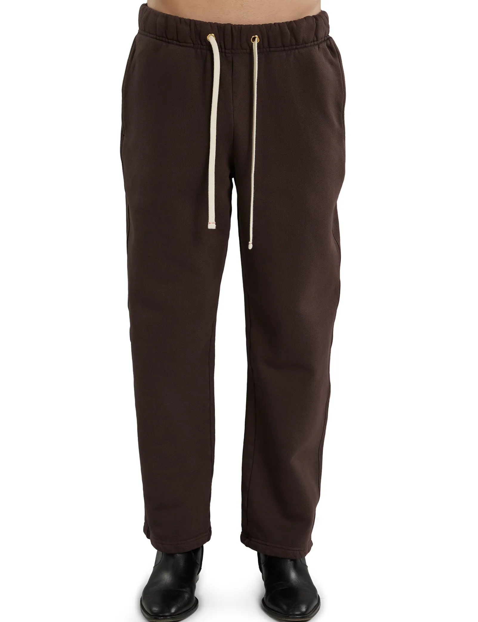 heavyweight_classic_pant_0-1.webp Online LES TIEN Heavyweight Classic Pant Washed Brown Fig