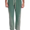 Sale LES TIEN Heavyweight Classic Pant Sunfaded Dark Moss