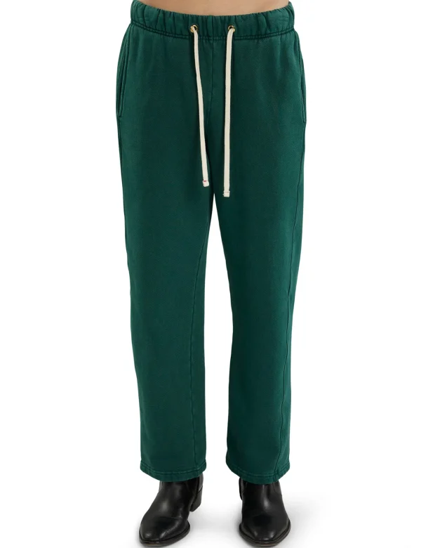 Discount LES TIEN Heavyweight Classic Pant Washed Emerald