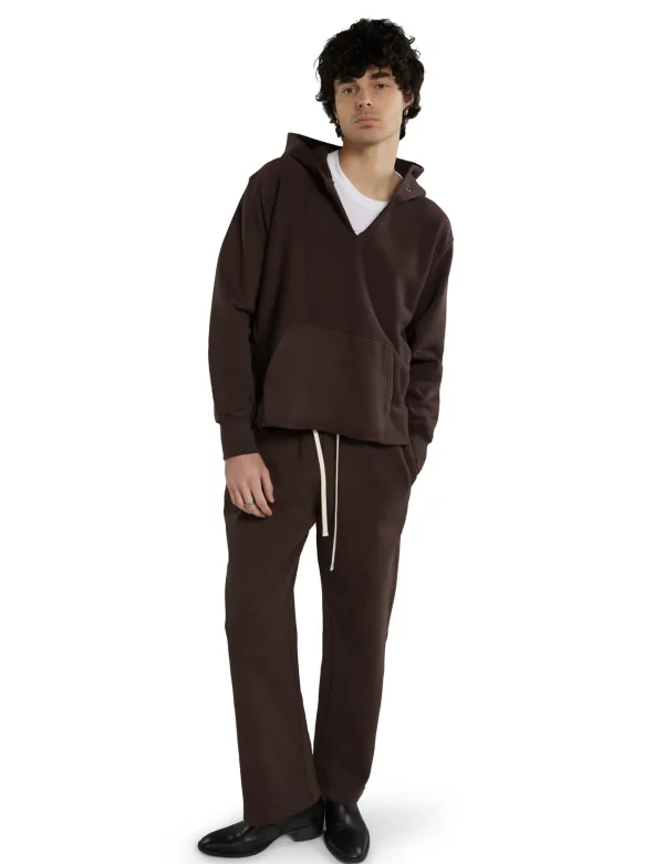 Online LES TIEN Heavyweight Classic Pant Washed Brown Fig