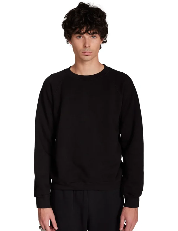 Discount LES TIEN Heavyweight Classic Raglan Jet Black