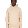 Outlet LES TIEN Heavyweight Classic Raglan Hoodie Cream