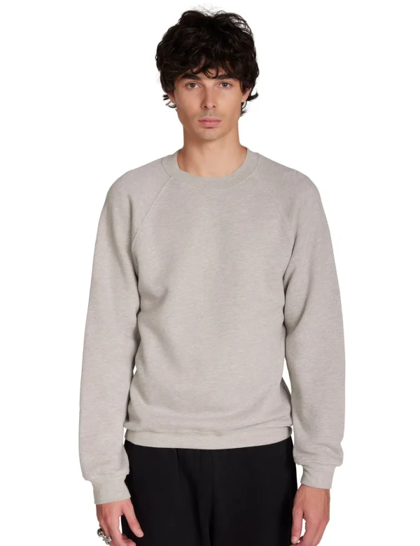Outlet LES TIEN Heavyweight Classic Raglan Heather Grey
