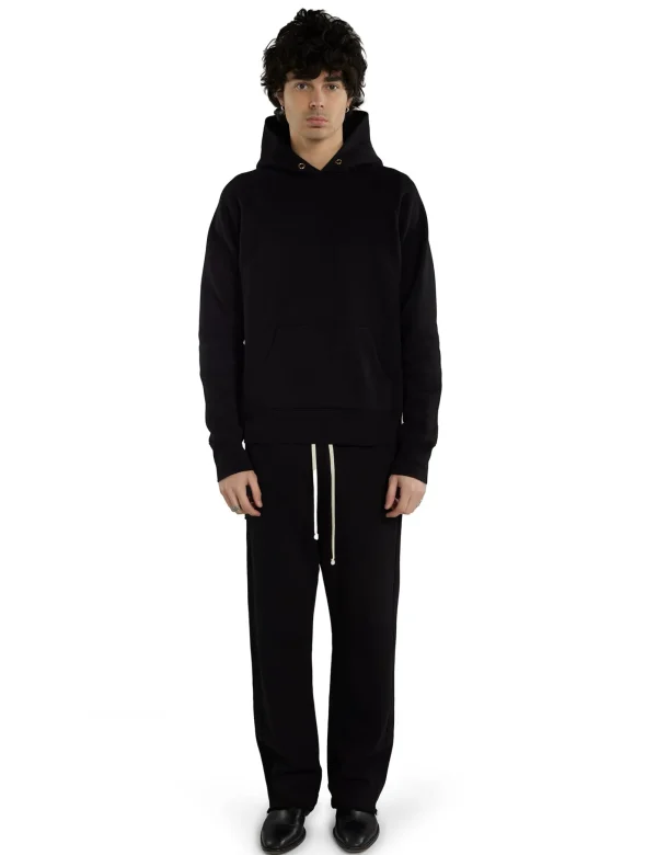 Best LES TIEN Heavyweight Classic Raglan Hoodie Jet Black