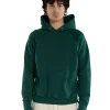 Hot LES TIEN Heavyweight Classic Raglan Hoodie Washed Emerald