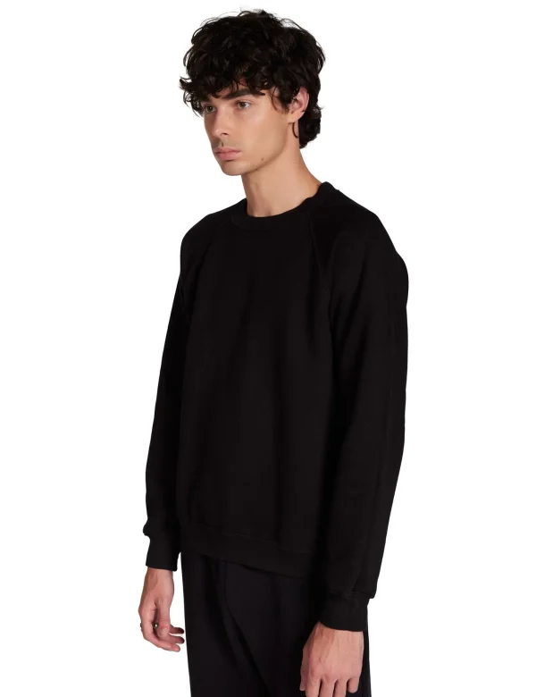Discount LES TIEN Heavyweight Classic Raglan Jet Black