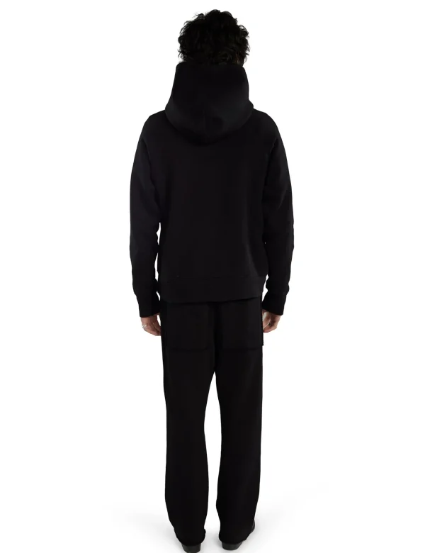 Best LES TIEN Heavyweight Classic Raglan Hoodie Jet Black