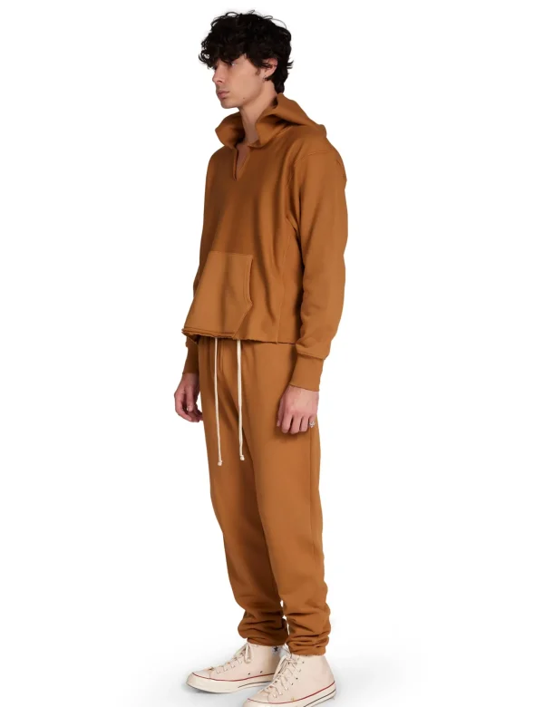 Clearance LES TIEN Heavyweight Classic Sweatpant Sahara