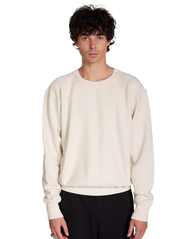 Best LES TIEN Heavyweight Crew Ivory