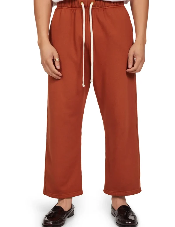 New LES TIEN Heavyweight Cropped Relaxed Pant Cedar